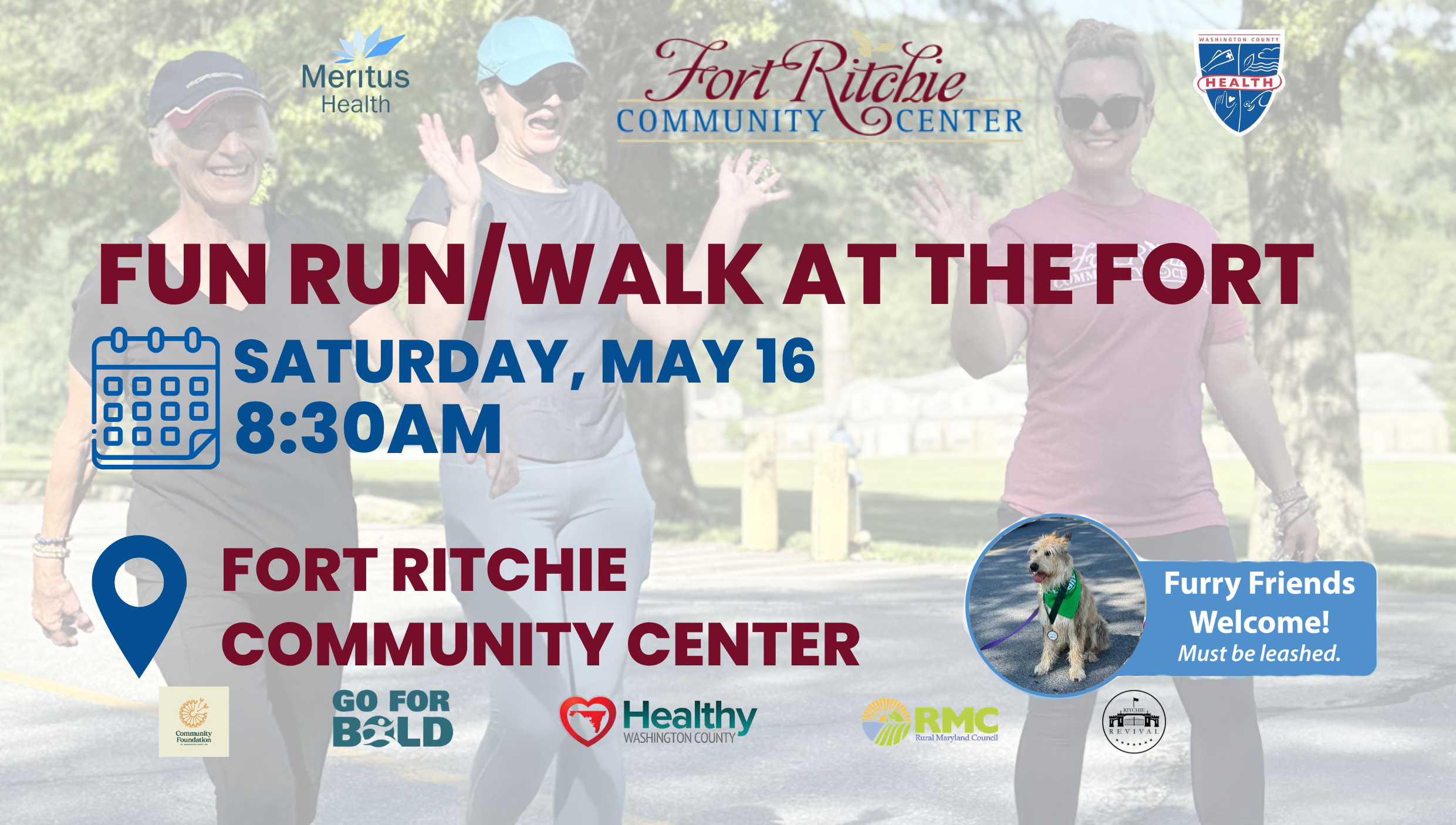 fun run/walk at the fort - may 16